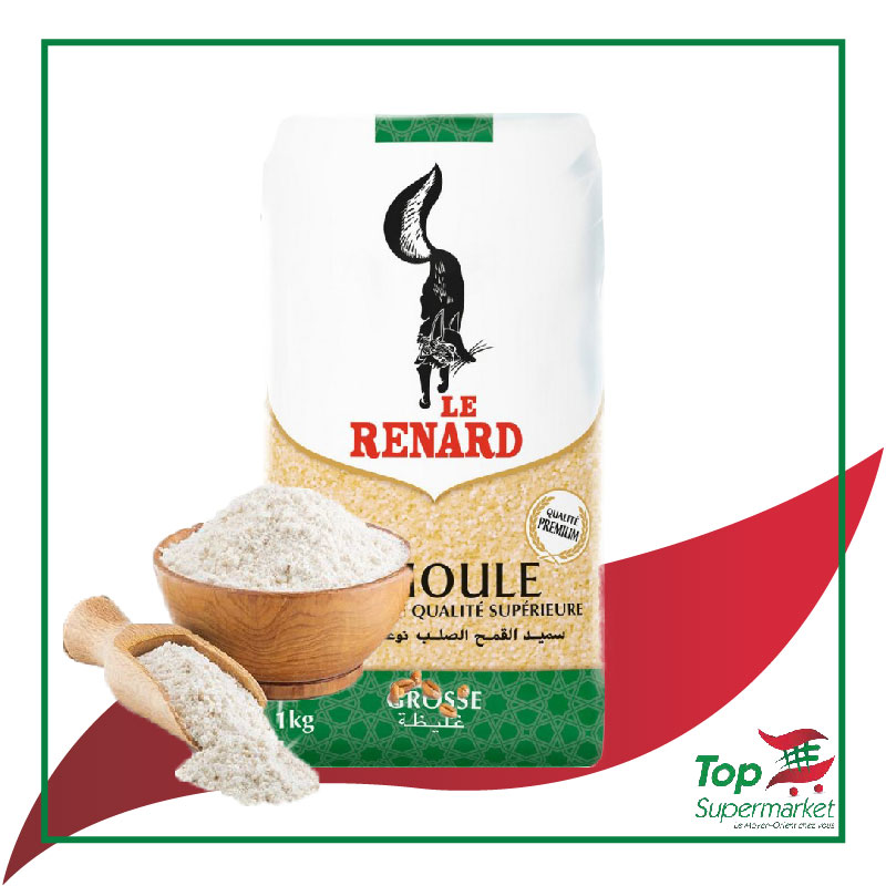 Le Renard semoule de blé grosse 1KG